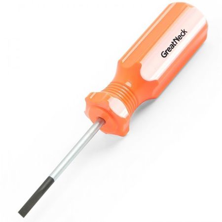 GREAT NECK 3/32 x 1.5 Inch Slotted Round Shank Screwdriver. 73090